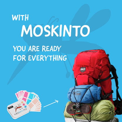 Moskinto The Original Mosquito Itch Relief Patches – 42 Count, Drug-Free & Waterproof