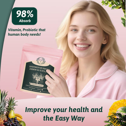 Mosslly Feminine Balance Gummies for Women – Probiotic + Vitamin C
