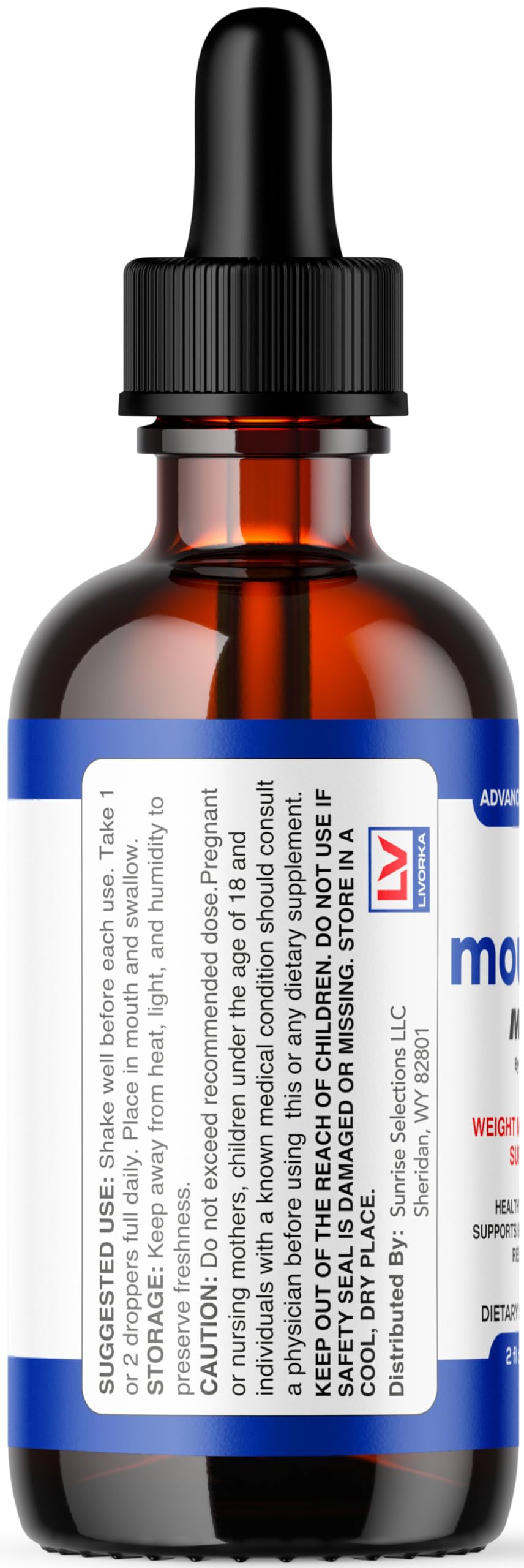 (2 Pack) Mounfit Drops Max – Official Moun Fit Drops Max Liquid Supplement, Maximum Strength