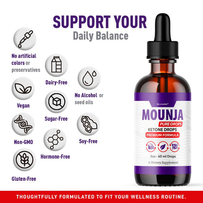 Mounja Pure Drops (5 Pack) – Premium Liquid Drop Supplement