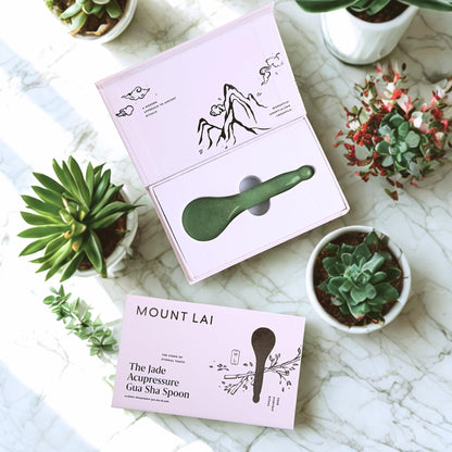 Mount Lai - The Gua Sha Facial Lifting Tool Amethyst Gua Sha Spoon