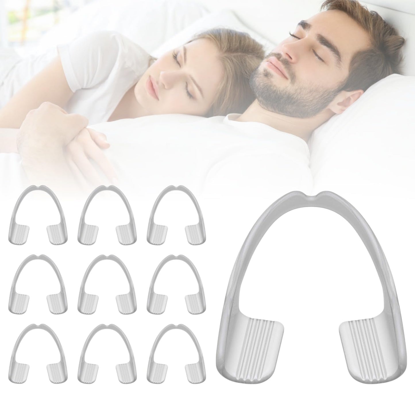 10pcs Mouth Guard for Grinding Teeth at Night – Anti Grinding Night Guards