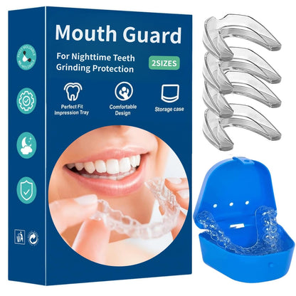 Mouth Guard for Clenching Teeth at Night – 4 Pack Night Guards