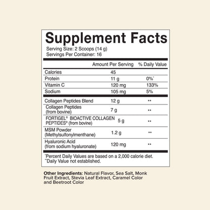 Great Lakes Wellness Movement Boost Collagen Peptides – Caramel, Non-GMO, Keto, 8 oz