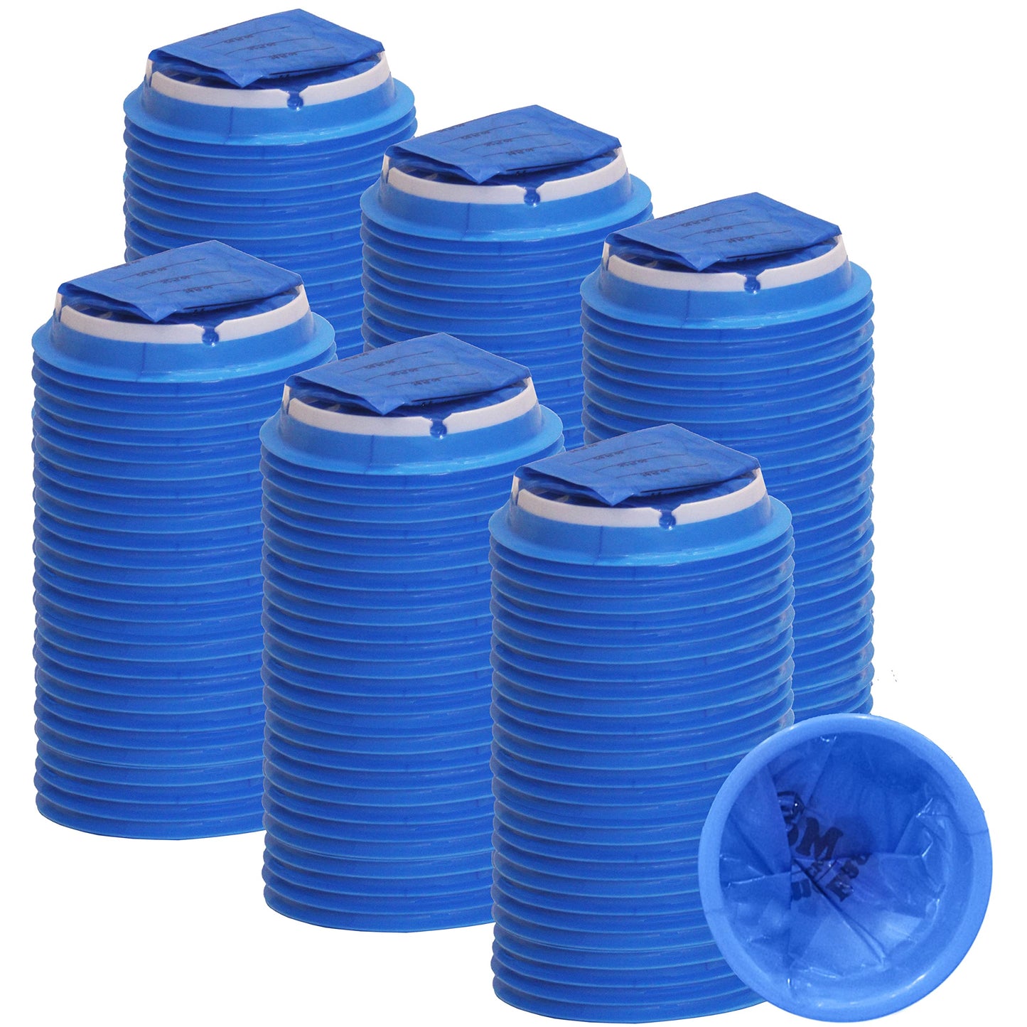 MP MOZZPAK Vomit Bags 200 Pack – 1000ml Emesis Bags, Leak-Proof, Travel-Ready for Car, Plane & Road Trips