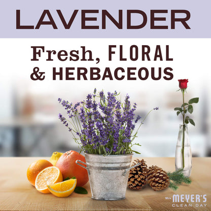 MRS. MEYER'S CLEAN DAY Lavender Soy Tin Candle - 12 Hour Burn Time, 2.9 Oz