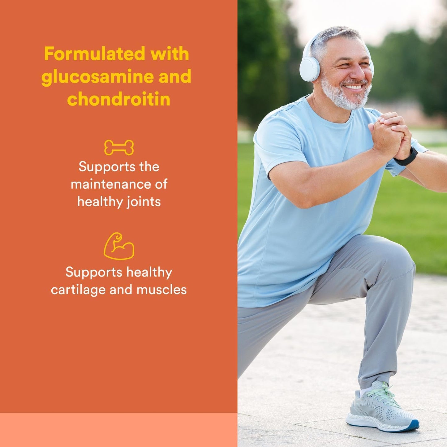 Natural Factors MSM Joint Formula – Supports Healthy Joints & Mobility | 180 Capsules