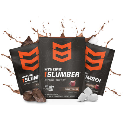 MTN OPS Slumber – Sleep Aid for Deep Sleep & Muscle Recovery (20 Servings)