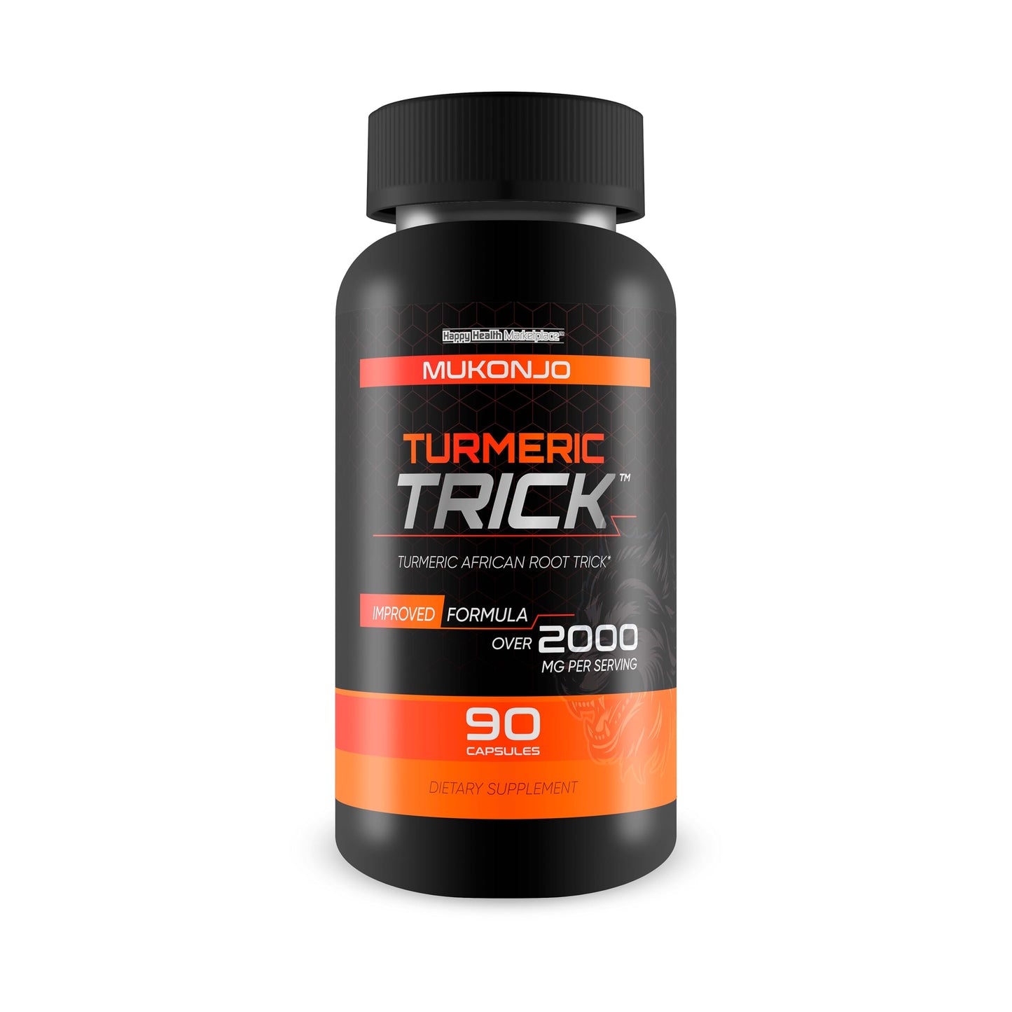 Mukonjo Turmeric Trick for Men – Vitamin D, Zinc & Black Pepper Curcumin