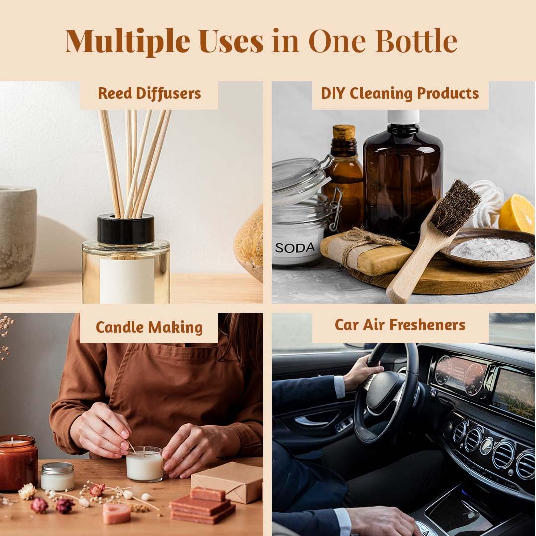 Folkulture Christmas Essential Oil for Diffuser – Frankincense & Myrrh 1.01 Fl Oz with Dropper