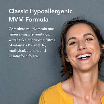 Allergy Research Group Multi-Vi-Min Multivitamin – High Potency, Bioavailable, Vegetarian, 150 Count