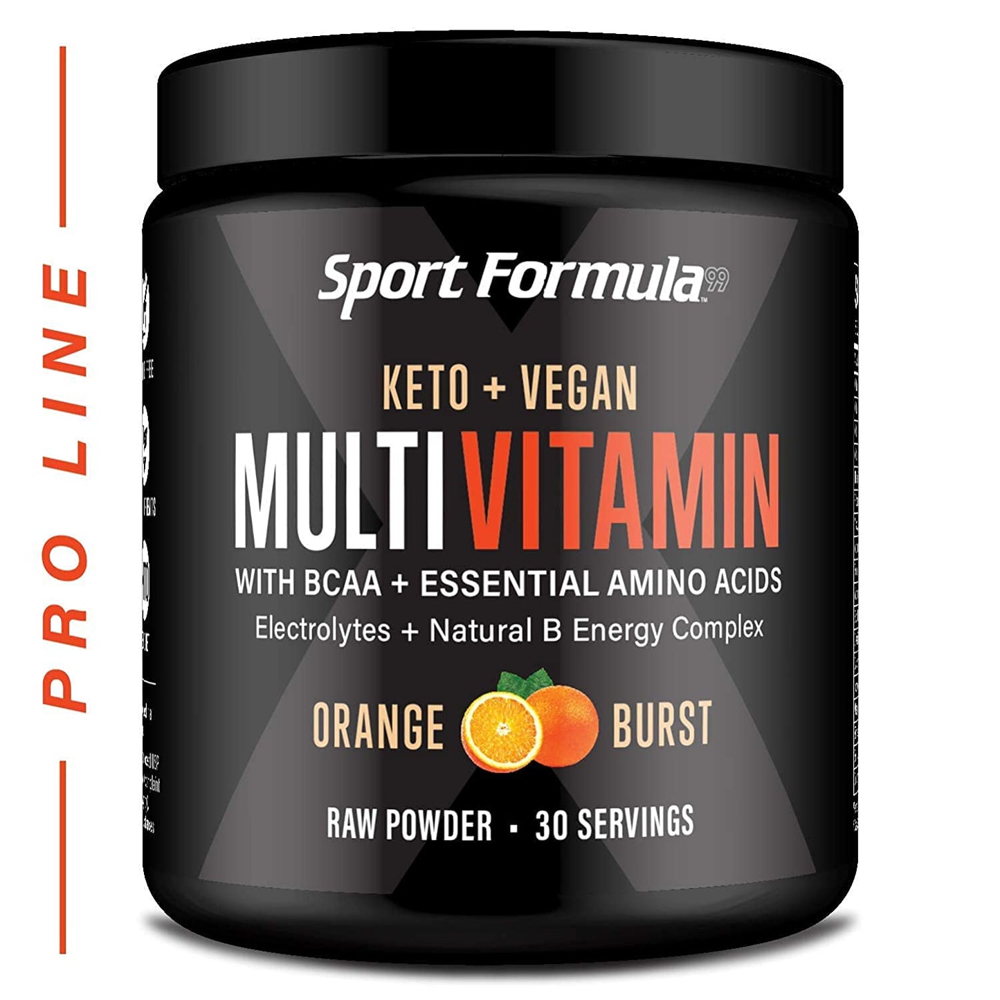 Sport Formula 99 Multivitamin Powder – Keto Drink Mix, Vegan, BCAA Support, Electrolytes