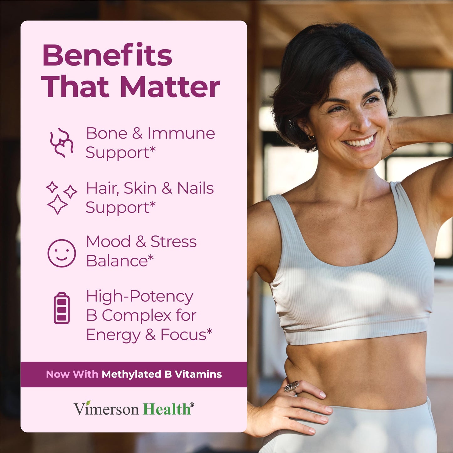 Multivitamin for Women - Methylated Vitamins & Minerals for Daily Support