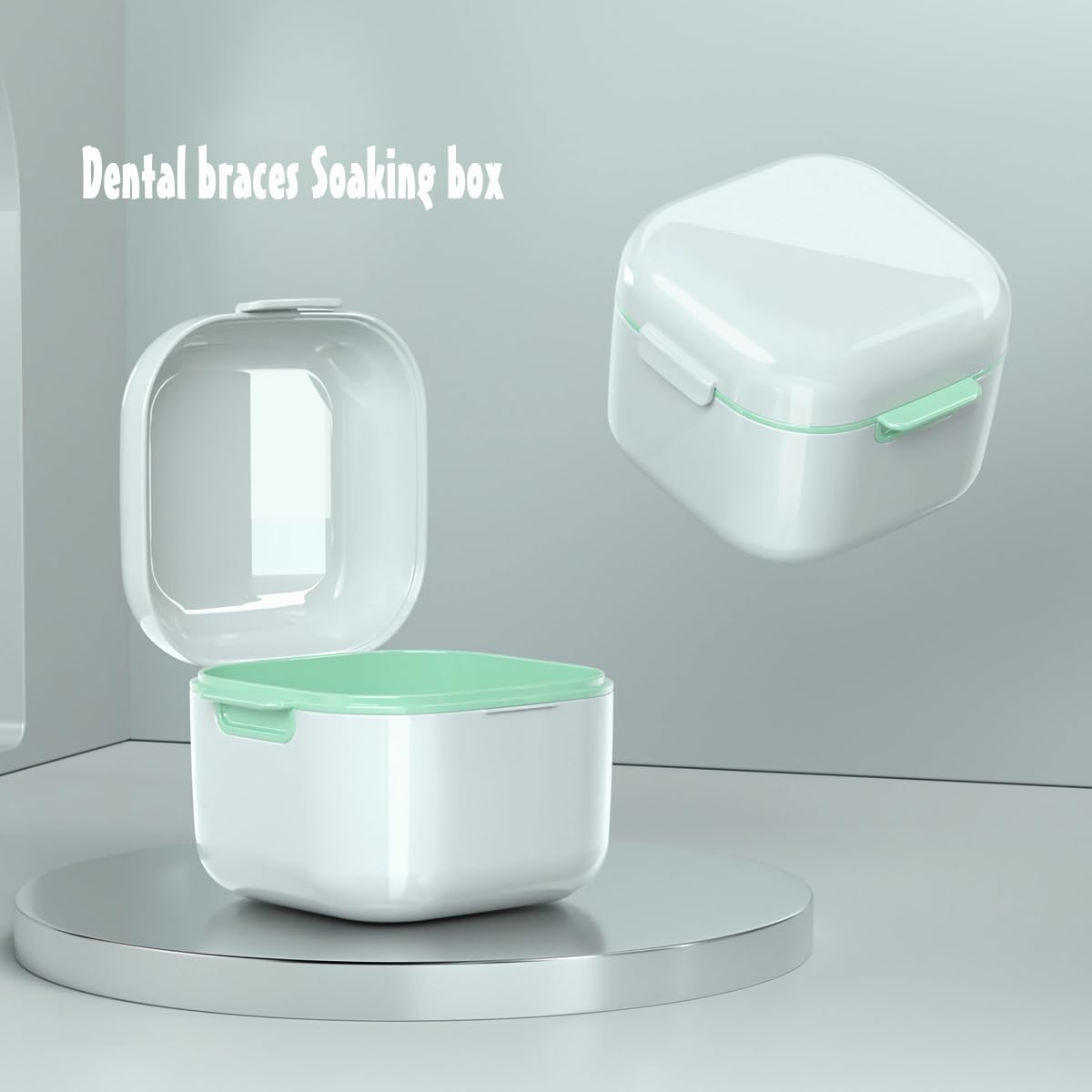 MURRI&MURRDI 2 Pack Retainer Case – Denture Storage & Travel Kit