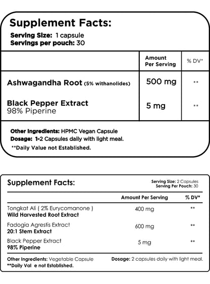 Muscle & T Boosting Stack