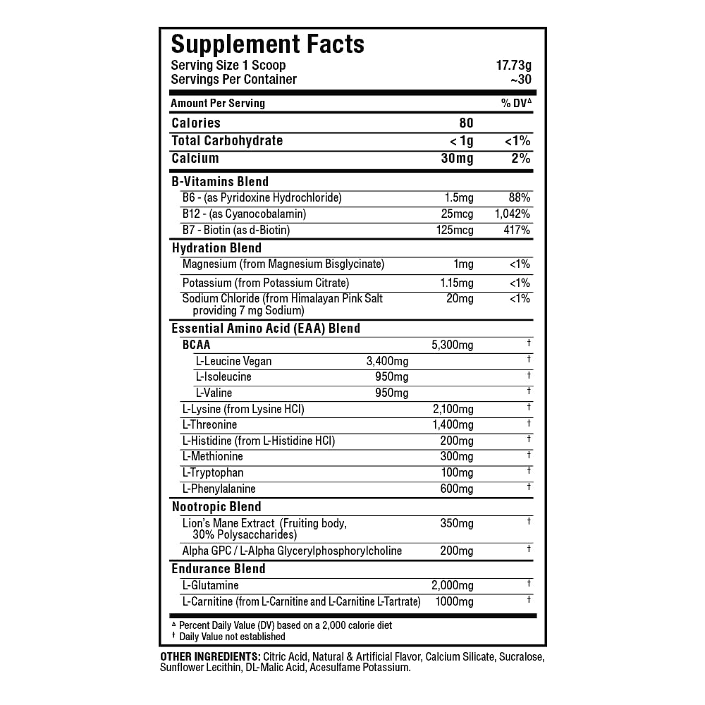 ALLMAX MUSCLEAA Xtreme Lime Margarita – 532 g Powder | EAAs, BCAAs & Hydration • Up to 30 Servings