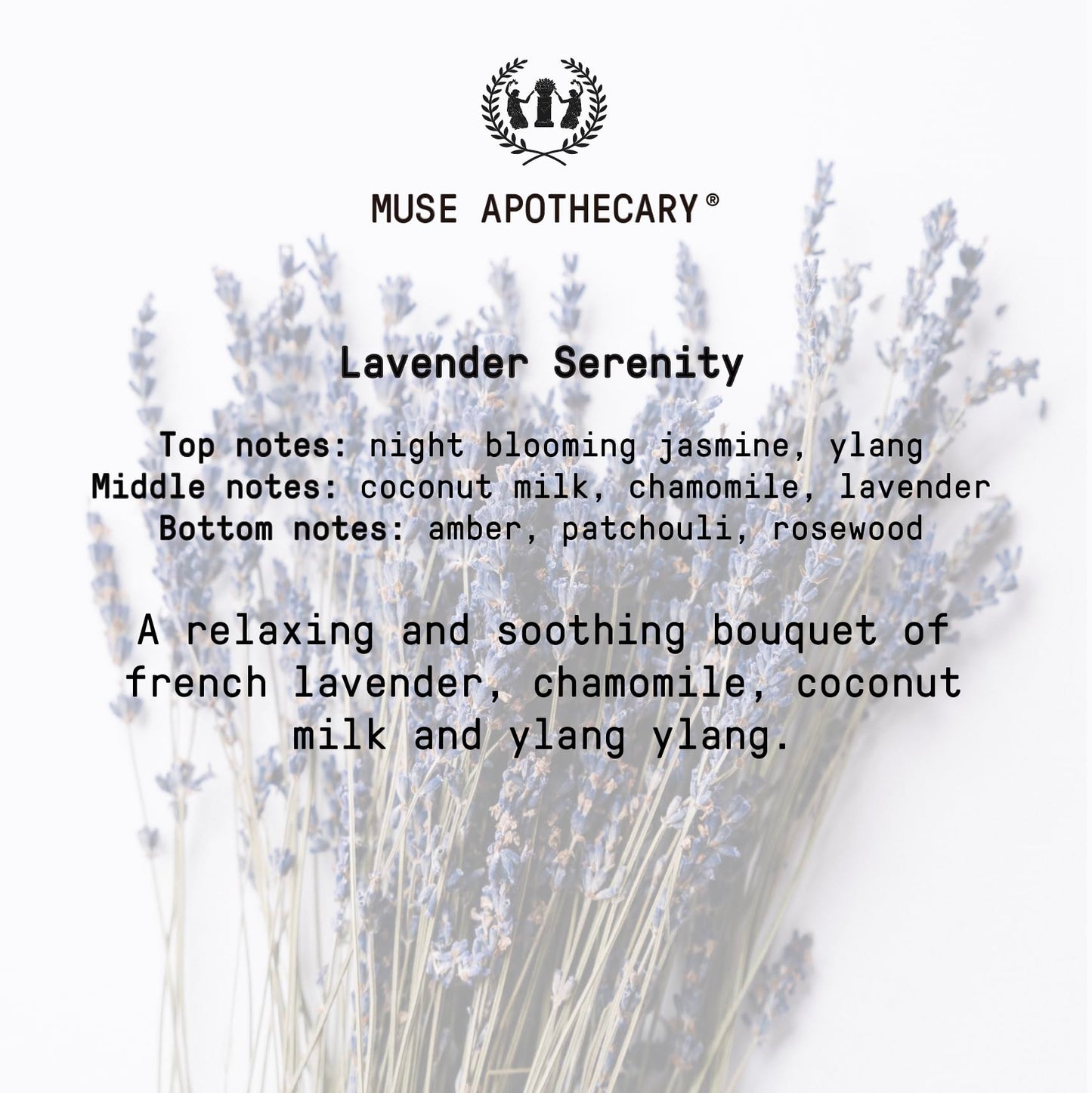 Muse Apothecary Linen Ritual Linen Spray – Lavender Serenity