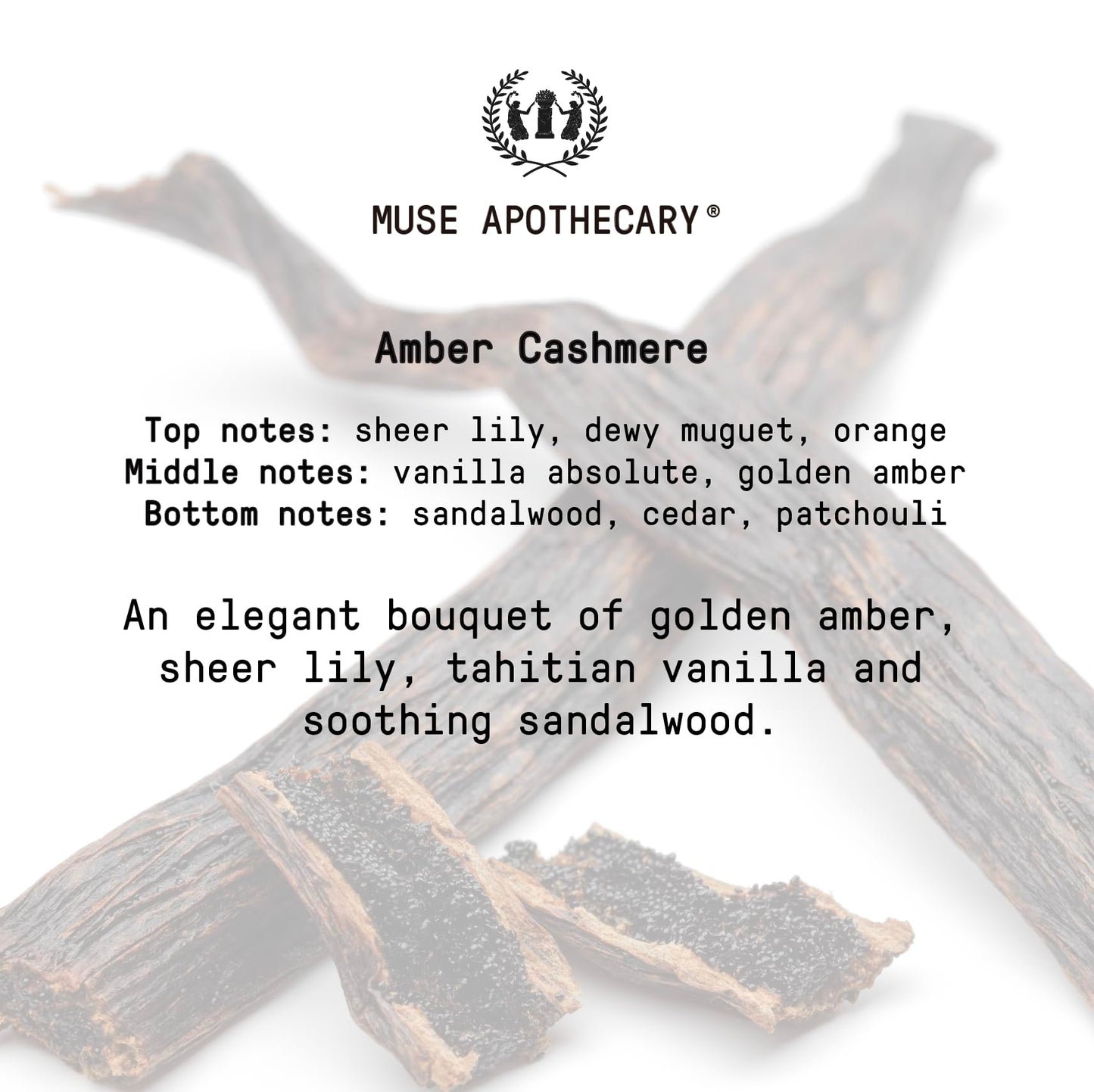 Muse Apothecary Linen Ritual – Aromatic Linen Mist for Fabric & Laundry (8 oz, Amber Cashmere) – 2 Pack