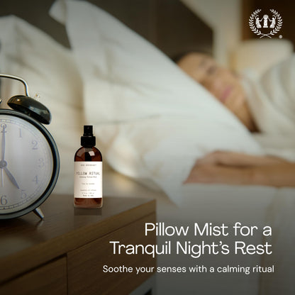 Muse Apothecary Pillow Ritual Mist – Lavender Linen Spray, 8 oz (2 Pack)