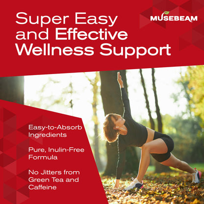 MuseBeam Berberine HCl Magnesium Glycinate 1800mg – Vegan & Gluten-Free