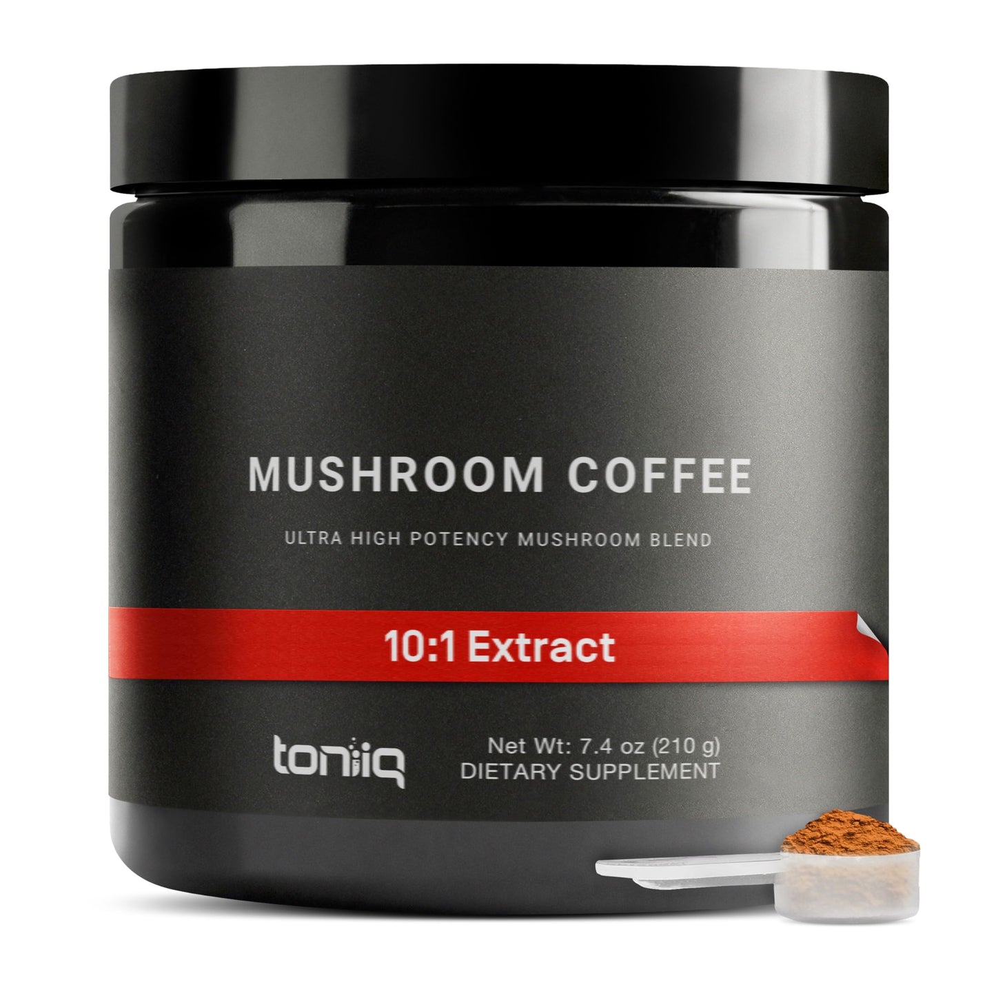 Mushroom Coffee 10:1 Extract | Colombian Beans, Lion's Mane & Cordyceps | Lab Tested