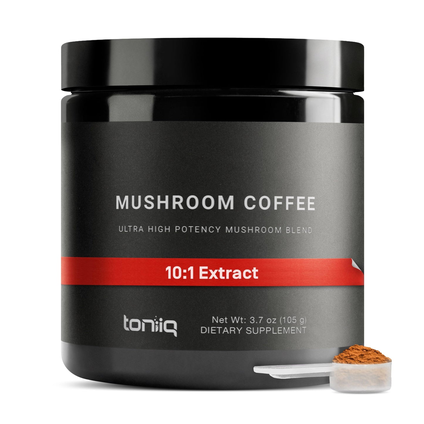 Mushroom Coffee Ultra High Potency 10:1 | Lion's Mane & Cordyceps | Colombian Beans | Lab Tested
