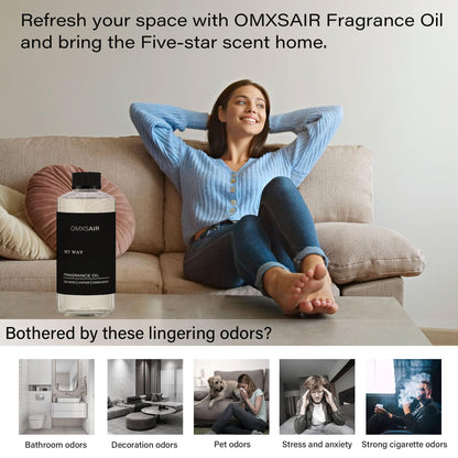 My Way Hotel Diffuser Oil 500ml – Sandalwood, Cedarwood & Iris | Luxury Aromatherapy