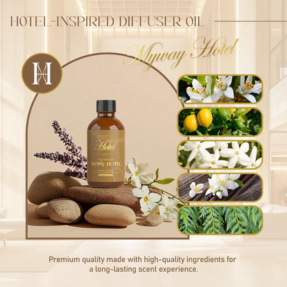 Hotel Diffuser Oil 4 Oz (120ml) – My Way Fragrance Inspired by The One Hotel