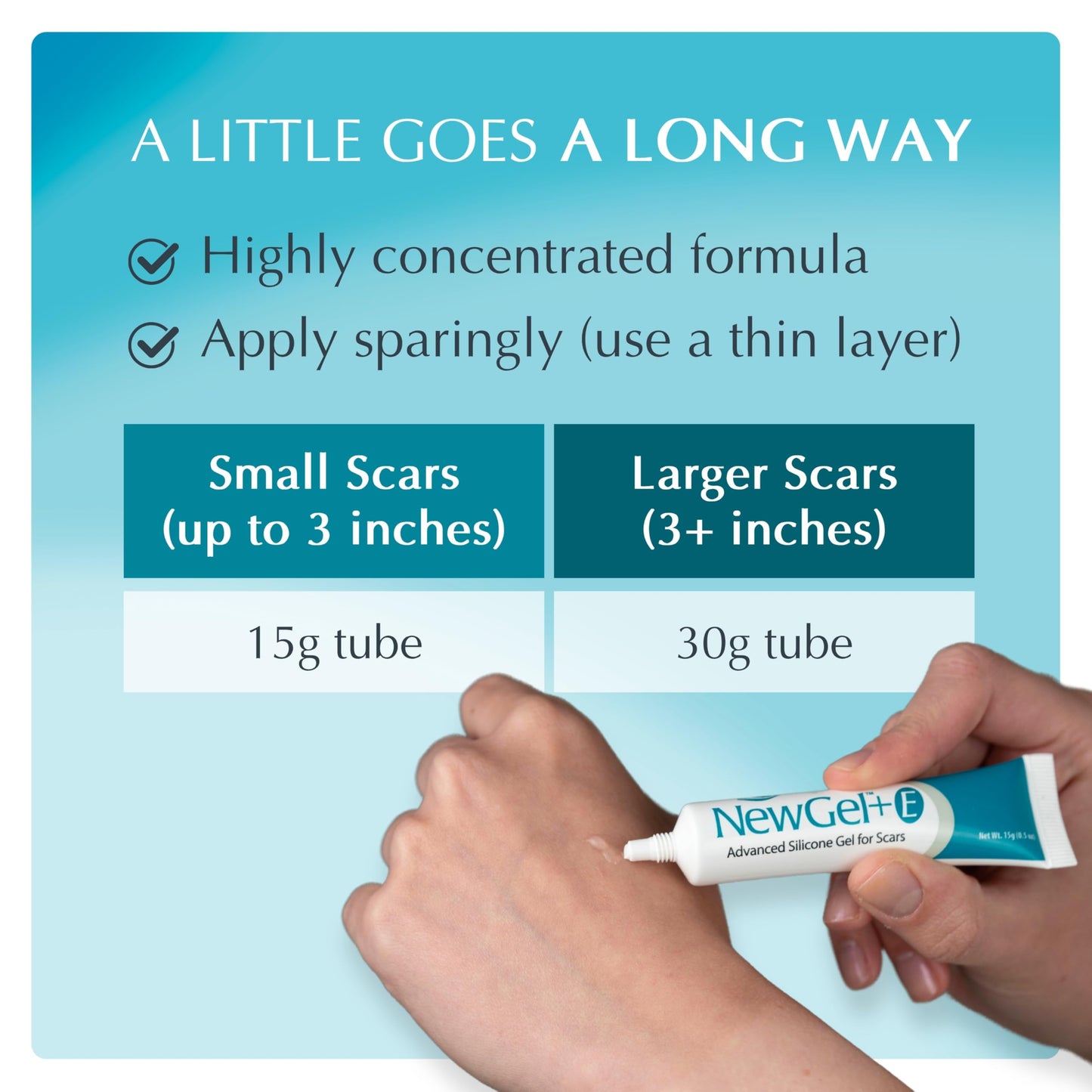 NewGel Plus Scar Gel by MyNewGel – Advanced Silicone Scar Treatment with Vitamin E (30 g)