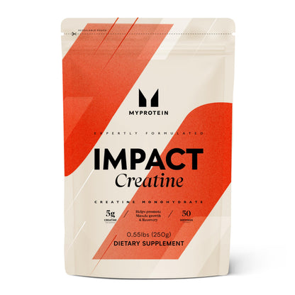 Myprotein Creatine Monohydrate Powder – Unflavored, 50 Servings (0.55 lb) – Pre & Post Workout Supplement