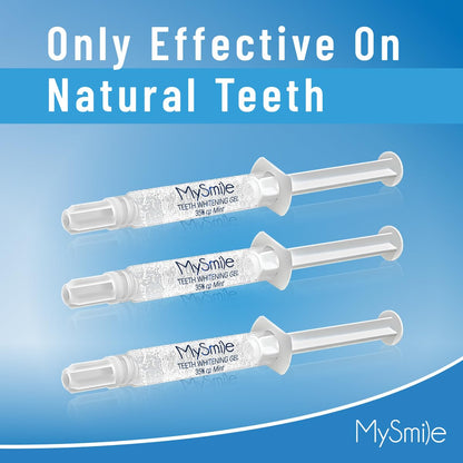 MySmile Teeth Whitening Kit with LED Light – 10 Minute Fast Whitening (35% Carbamide Peroxide)