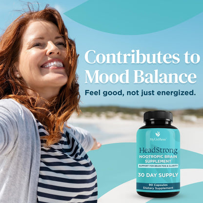 MyUnMess Brain & Cognitive Blend for Women – Clarity & Focus | Perimenopause Support | 90 Capsules