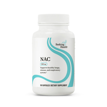NAC 500 mg N-Acetyl-L-Cysteine – Detox & Glutathione Support | 90 Capsules