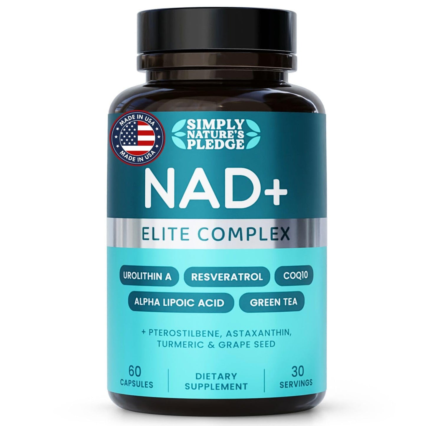 NAD+ Elite Complex – Direct NAD+ 300 mg (60 Veg Capsules)