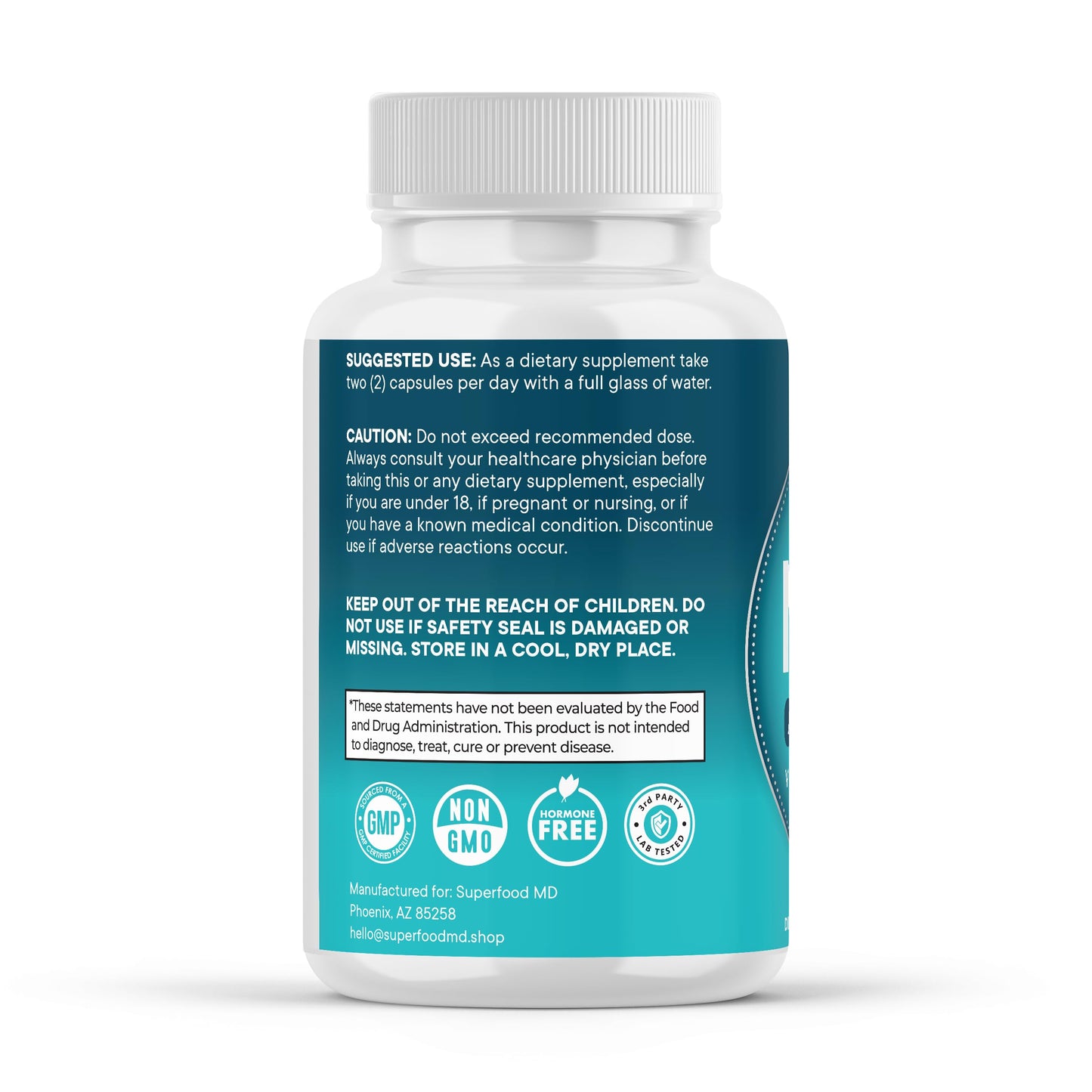 NAD+ Liposomal Antioxidant Supplement for Women & Men | Resveratrol, Astaxanthin, CoQ10 – 180 Capsules