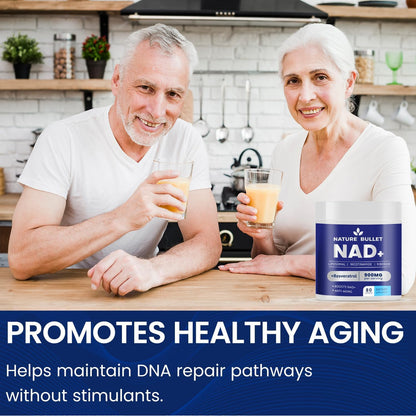 NAD+ Liposomal NR with Resveratrol - 900mg per Serving | 80 Capsules