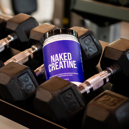 NAKED Pure Creatine Monohydrate – 1000g (200 Servings) – Vegan, Non-GMO, Gluten & Soy Free
