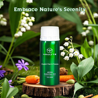 NAMSTE English Pear & Freesia Essential Oil Blend - 3.38 fl oz for Diffusers & Humidifiers