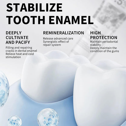 10% Nano Hydroxyapatite Toothpaste – Fluoride-Free Enamel Repair (2-Pack)
