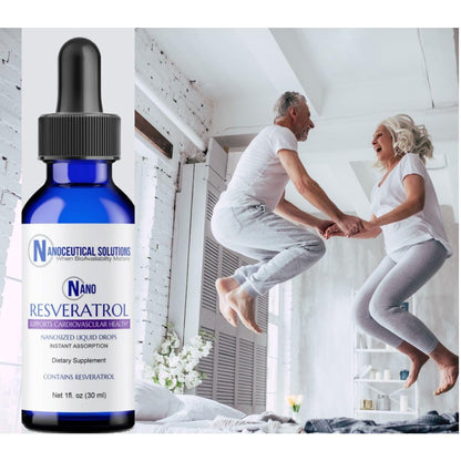 Nanoceutical Nano Liquid Resveratrol – Ultra-Absorption, 30 Servings