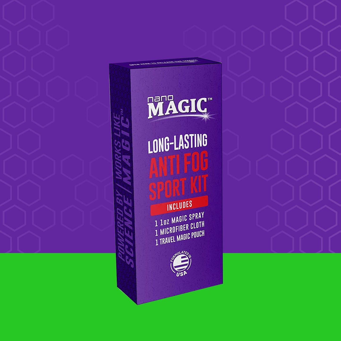 Nano Magic Anti Fog Sport Spray 1oz Travel Kit - No Streaks