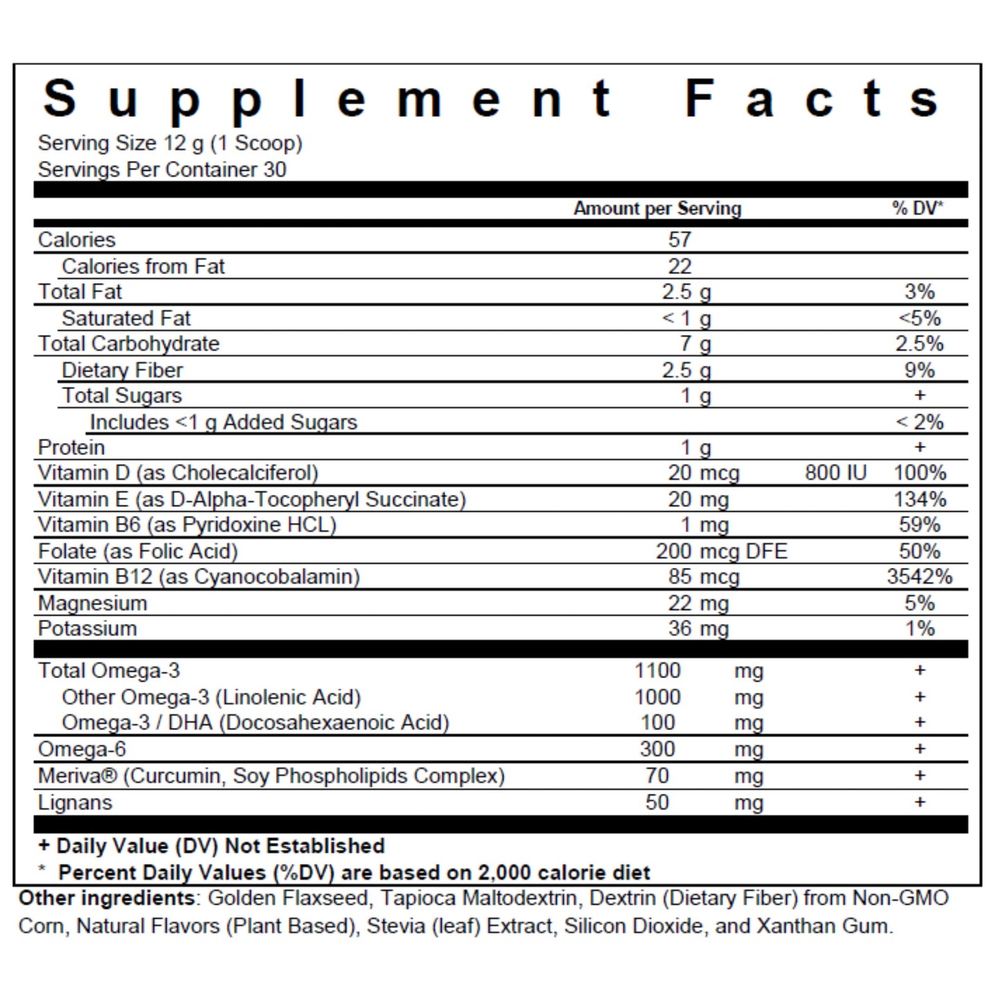 Biopharma Scientific NanoOmega Vegan Omega-3 – Plant-Based DHA/EPA from Algae & Flaxseed | 30 Servings