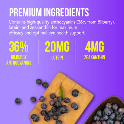 NANOWELL EyeCare Anthocyanins 100 – Eye Health Supplement