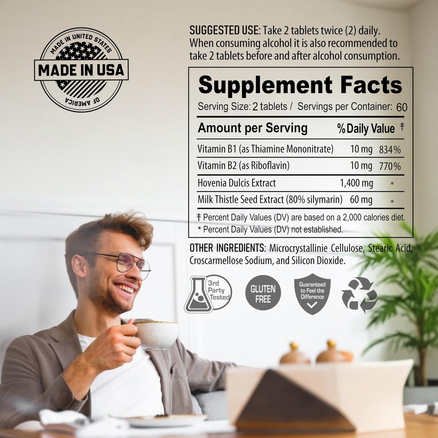 NANOWELL Hovenia-RX Milk Thistle - Liver Support Supplement with 80% Silymarin, 120 Tablets (30 Day Supply)