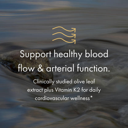 NAOMI BP Advanced: 1000mg Olive Leaf Extract + 180mcg Vitamin K2 | Cardiovascular Support