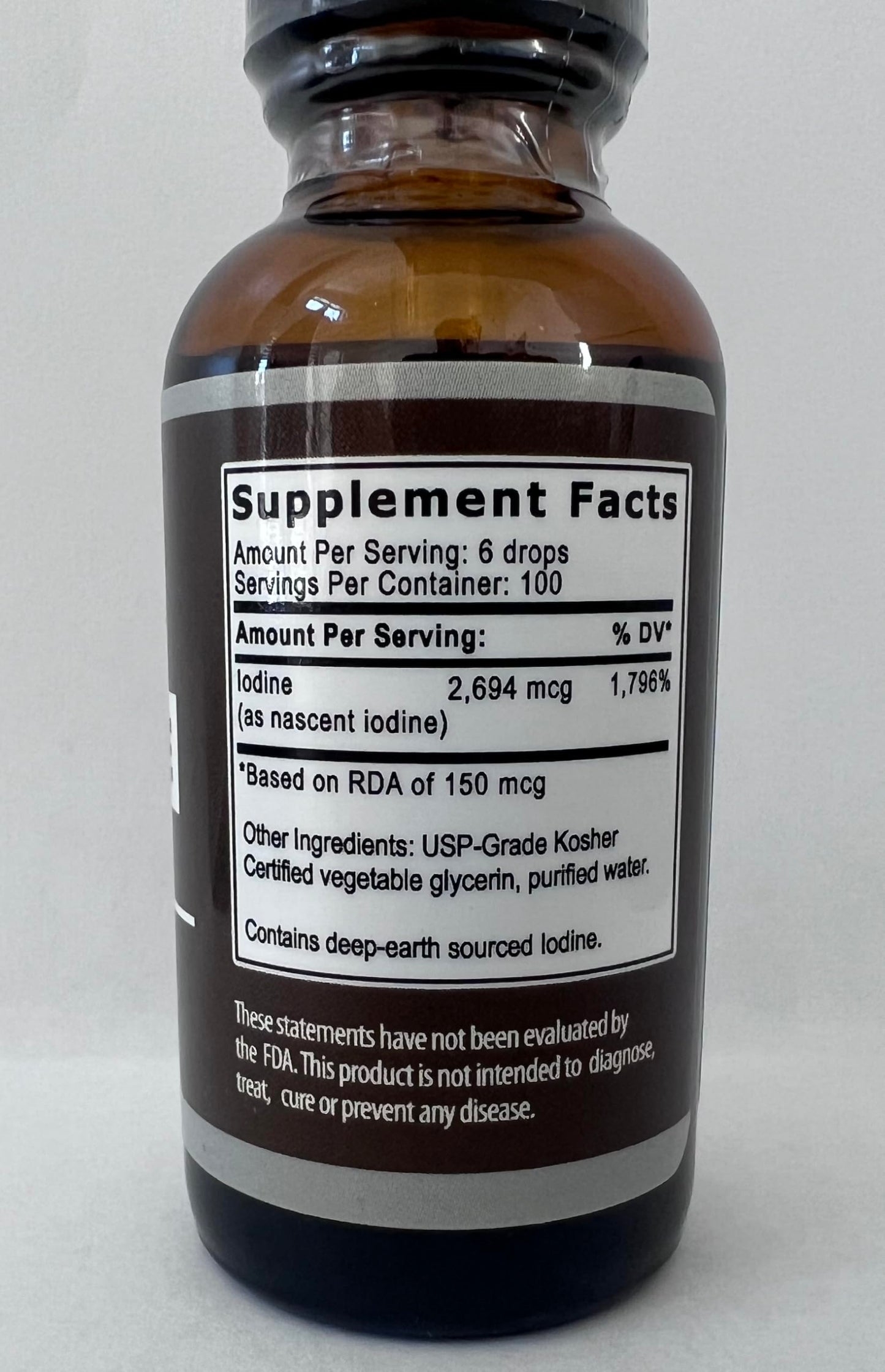 Nascent Iodine Drops - Energy & Immune Support | Liquid Supplement