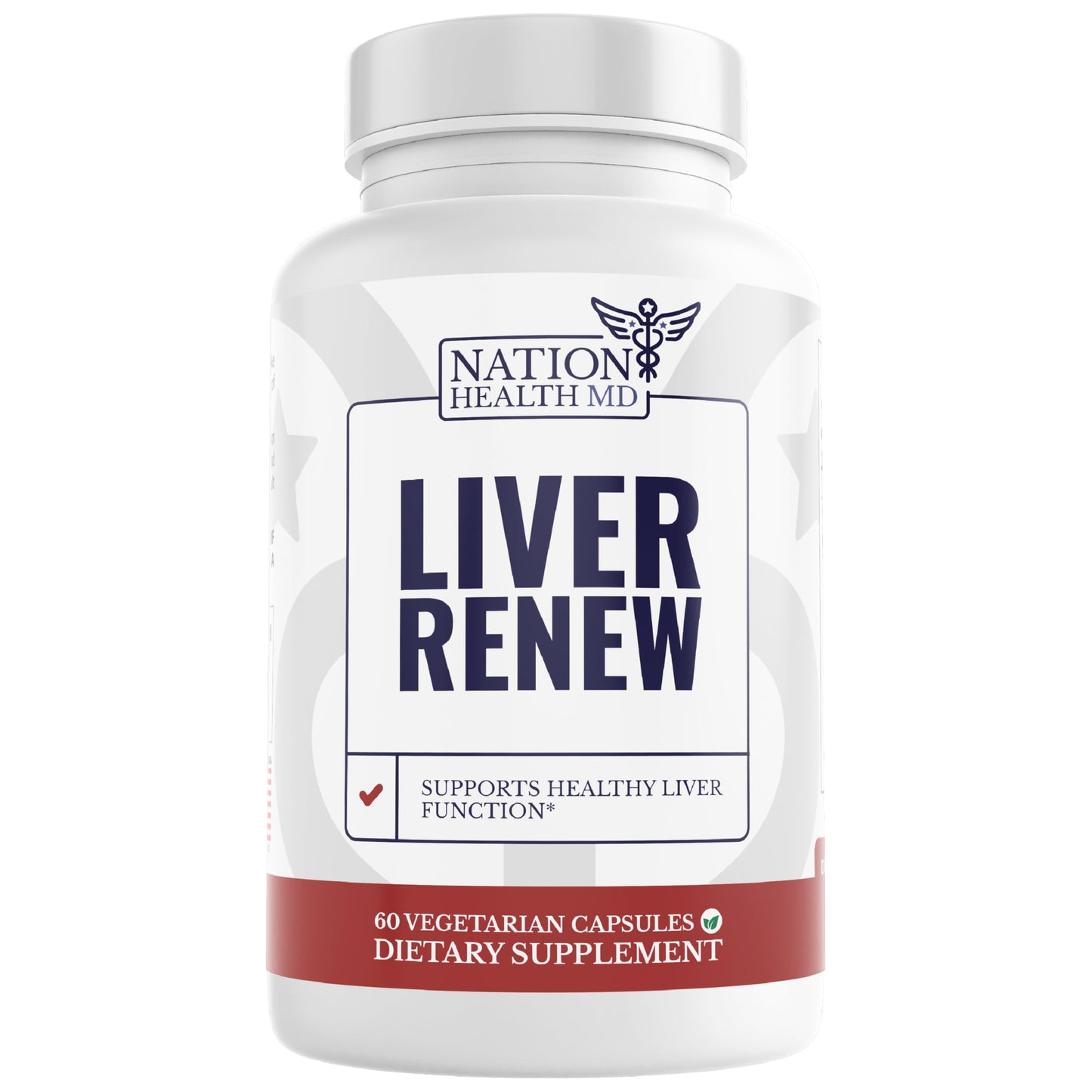 NATION HEALTH MD Liver Renew – Liver Support Detox & Repair with Artichoke, Milk Thistle, Dandelion & Turmeric