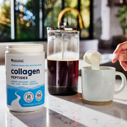 NativePath Collagen Peptides - Hydrolyzed Type I & III, 8.8 oz, 25 Servings