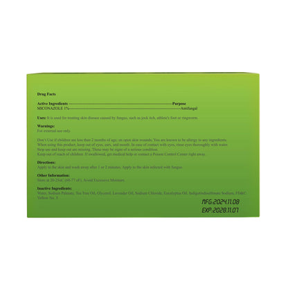 Natouch Antifungal Medicated Soap Bar – 2 Pack with Tea Tree, Eucalyptus & Lavender Oils
