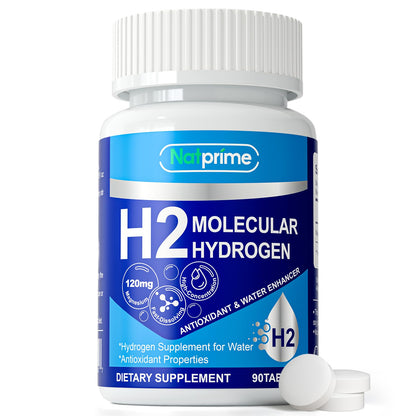 Natprime Hydrogen Water Tablets - 12 PPM H2 with Magnesium (90 Count)
